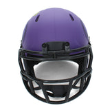 Fran Tarkenton Autographed "HOF 86" Minnesota Vikings RAVE Mini Helmet Beckett