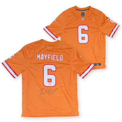 Baker Mayfield Autographed Tampa Bay Buccaneers Nike Game T/B Jersey Beckett