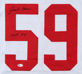 Jack Ham Signed Pittsburgh Steelers Pro Bowl Jersey Inscibed "HOF 88"(TSE COA)
