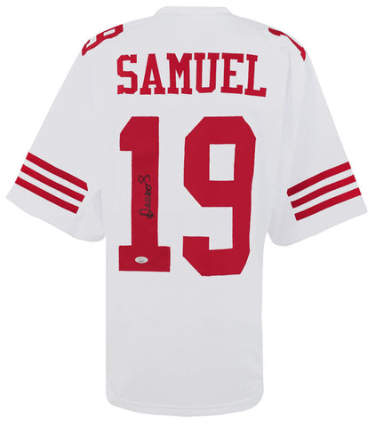 Deebo Samuel Signed White Custom Football Jersey - (JSA COA) - (SF 49ERS)