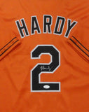 Orioles All Star JJ HARDY Signed Custom Replica Orange Jersey AUTO - JSA
