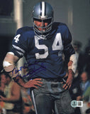 Chuck Howley Autographed 8x10 Photo Cowboys "Best of Luck" Beckett QR #BS12804