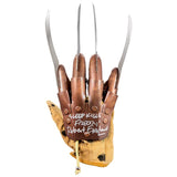 Robert Englund Autographed Nightmare on Elm Freddy Deluxe Glove w/ SLEEP KILLS