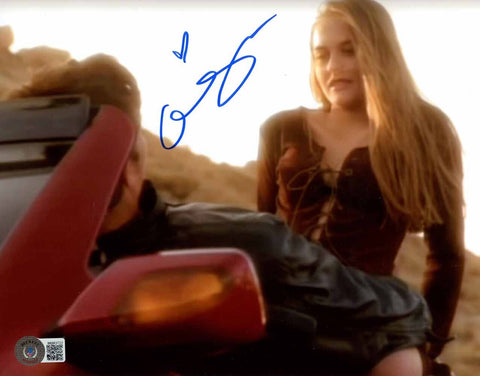 Alicia Silverstone Autographed 8x10 Photo Aerosmith Crazy Beckett 41141
