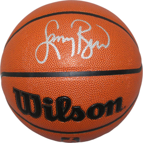 Larry Bird Autographed/Signed Boston Celtics Basketball BAS 29389