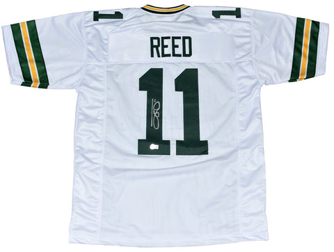 JAYDEN REED SIGNED AUTOGRAPHED GREEN BAY PACKERS #11 WHITE JERSEY BECKETT