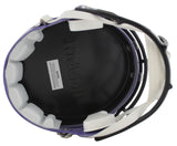 Vikings Justin Jefferson Signed Full Size Speed Rep Helmet w/ Case BAS Witnessed