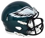 NICK SIRIANNI SIGNED PHILADELPHIA EAGLES SUPER BOWL LIX 59 MINI HELMET BECKETT
