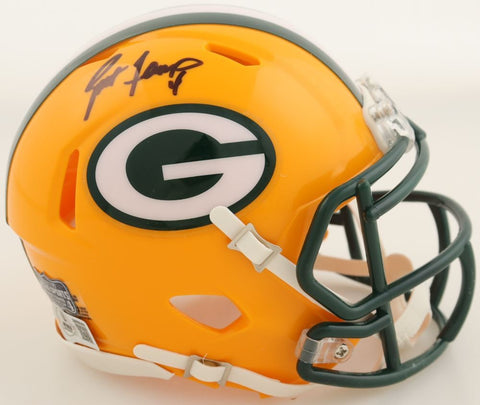 Brett Favre Autographed Green Bay Packers Speed Mini Helmet - Radtke/BWA