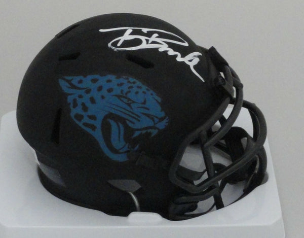 Jaguars HOF'er TONY BOSELLI Signed Riddell ECLIPSE Speed Mini Helmet AUTO - BAS