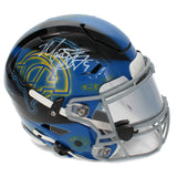Matthew Stafford Autographed Rams/Lions Custom RIPPED Speedflex Helmet Beckett