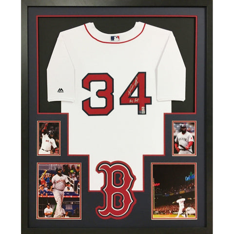 David Ortiz Big Papi Autographed Signed Framed Boston Red Sox Jersey BECKETT