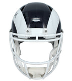 Davante Adams Autographed Rams 2017-19 Throwback Full Size Speed Helmet Beckett