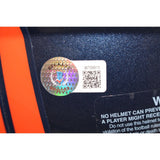 Javonte Williams Signed Denver Broncos Authentic Helmet Beckett 40954