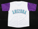 Curt Schilling Signed Arizona Diamondbacks (JSA) 3xWorld Series Champ / Pitcher