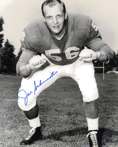 Joe Schmidt Autographed Signed 8x10 Photo Detroit Lions SKU #245898