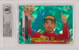 Charles Leclerc Signed 2020 Topps Chrome Formula 1 Aqua /99 - BGS Authentic