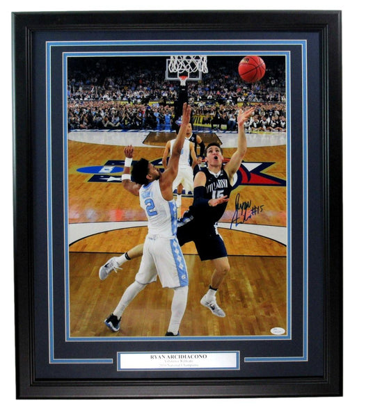 Ryan Arcidiacono Autographed/Signed 16x20 Photo Villanova Framed JSA 198149