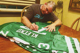 Joe Klecko Signed New York Jets Jersey Inscribed "HOF 2023" (Beckett) Def.-Line