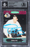 Vanilla Ice Signed 1991 Pro Set Yo! MTV Raps Complete Series #89 Card BAS Slab
