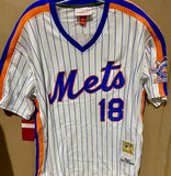 Darryl Strawberry Signed New York Mets Mitchell & Ness Jersey with 3 Inscription