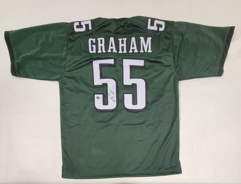 BRANDON GRAHAM AUTOGRAPHED SIGNED PRO STYLE JERSEY w/ JSA STICKER COA