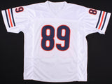 Mike Ditka Signed Chicago Bears White Jersey (JSA COA) Da Coach / Iron Mike / TE