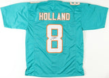 Jevon Holland Signed Miami Dolphins Jersey (JSA) 2021 2nd Round Draft Pick D.B.