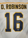 DENARD ROBINSON SIGNED COLLEGE STYLE CUSTOM XL JERSEY WITH BECKETT QR