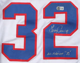 Terry Cummings Signed DePaul Blue Demons Jersey Inscrbd All American 82/ Beckett