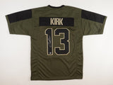 Christian Kirk Signed Jacksonville Jaguars Salute to Service Jersey (Beckett) WR