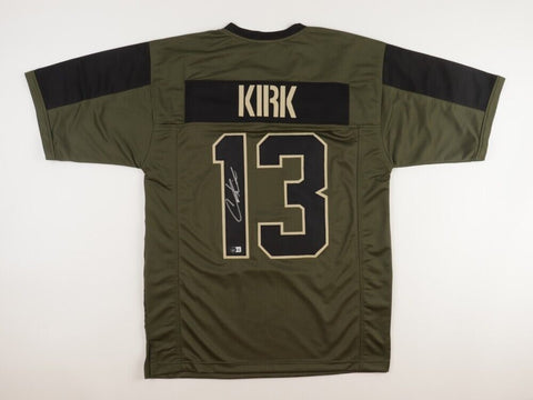Christian Kirk Signed Jacksonville Jaguars Salute to Service Jersey (Beckett) WR