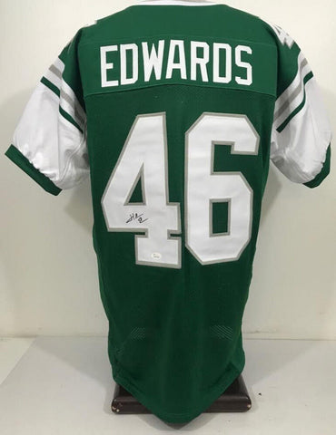 Herm Edwards Signed Eagles Jersey (JSA Hologram) The Miracle at the Meadowlands