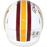 Darrell Green Autographed Washington Redskins Mini Helmet White Beckett W 51860