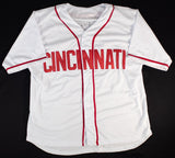 T. J. Friedl Signed Cincinnati Reds White Home Jersey (Beckett) Reds Outfielder