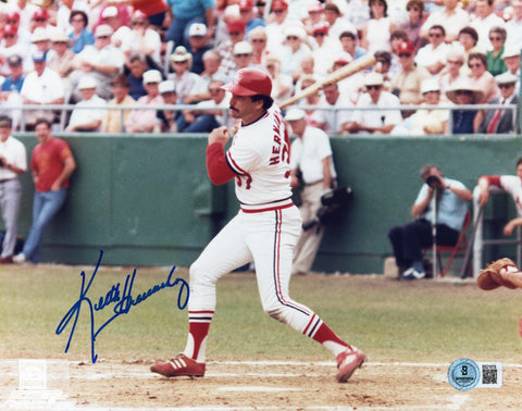 Keith Hernandez Autographed St. Louis Cardinals 8X10 Photo Beckett