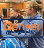 TJ Hockenson Autographed Detroit Lions F/S Eclipse Speed Helmet BAS 34253