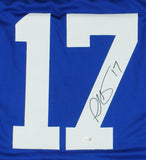 Plaxico Burress Signed New York Custom Blue Jersey