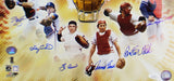 Baseballs Greatest Catchers Signed Unframed 16x20 MLB Photo/Piazza, Berra, Bench