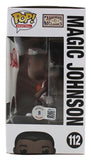 Lakers Magic Johnson Authentic Signed Funko Pop Vinyl Figure w/ Red Sig BAS Wit