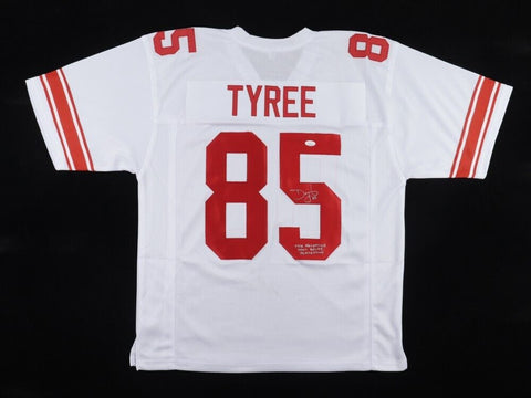 David Tyree Signed NY Giant Jersey "The Reception That Broke Perfection" JSA COA