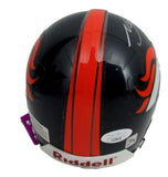 Neil Smith Signed/Autographed Broncos Mini Football Helmet Beckett 157512