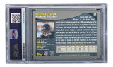 Michael Vick Signed 2001 Topps #311 Atlanta Falcons Rookie Card PSA/DNA