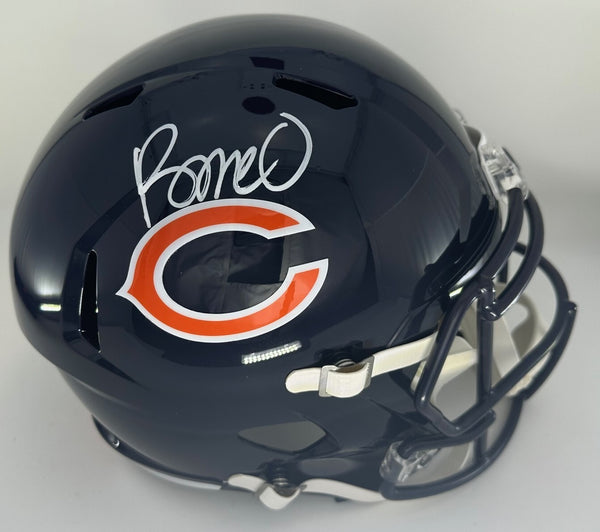 Bears Receiver ROME ODUNZE Signed Full Size Replica Speed Helmet AUTO - FAN