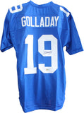 Kenny Golladay Autographed/Signed Pro Style Size XL Blue Jersey Beckett 59457