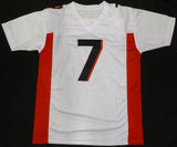 Atlanta Falcons Bijan Robinson Autographed White Jersey Beckett BAS QR #W370192