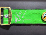 MIKE TYSON AUTOGRAPHED FRAMED WBC WORLD CHAMPIONSHIP GREEN BELT BECKETT 224816