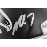 Michael Vick Autographed Atlanta Falcons Mini Helmet Beckett Witness 49865