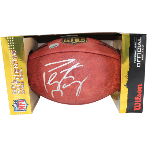 Peyton Manning Autographed Denver Broncos Tagliabue Football Fanatics 51724