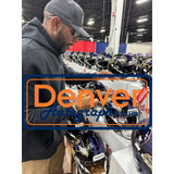 Ray Lewis Autographed Baltimore Ravens SpeedFlex Helmet Beckett Witness 57513